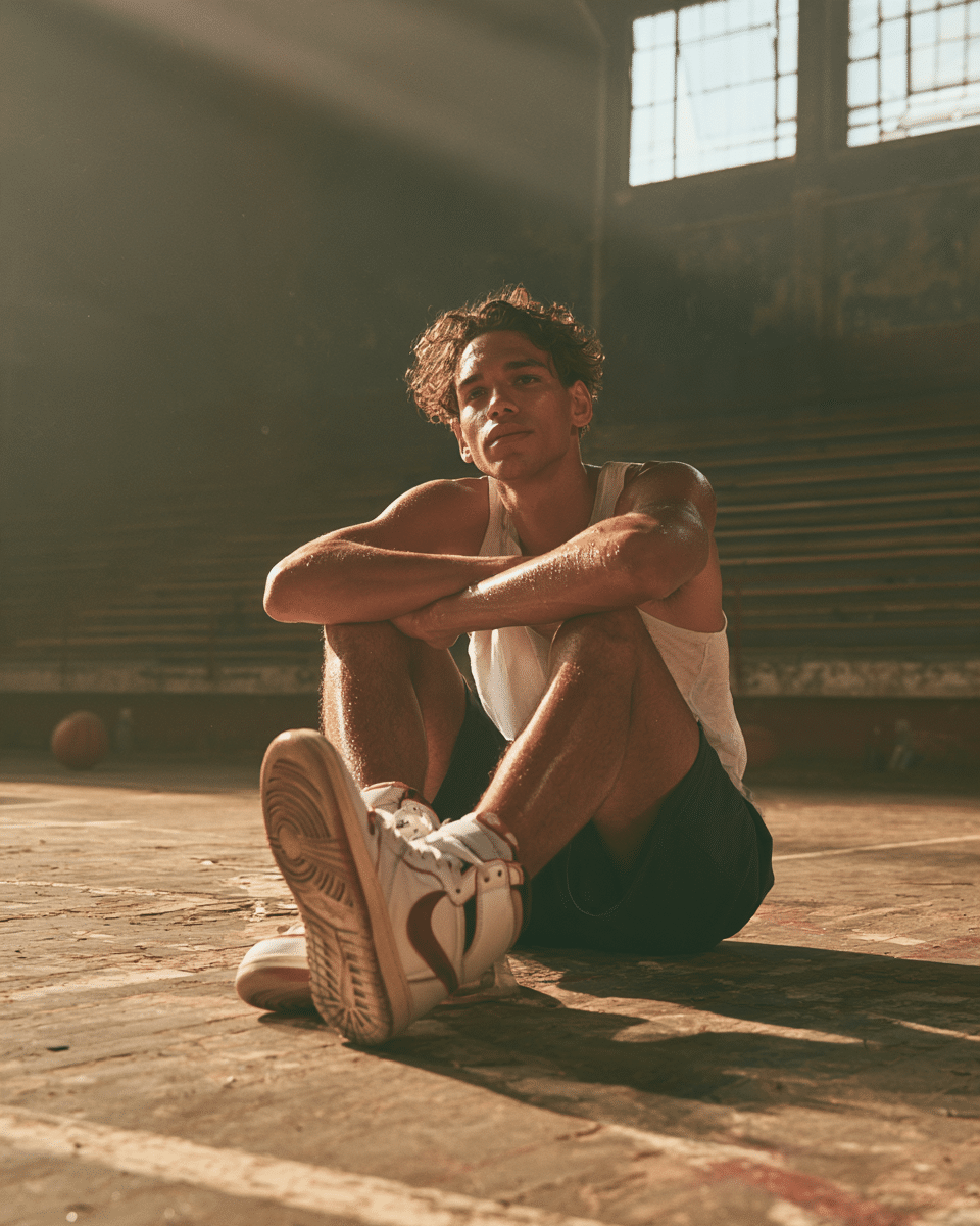 Campagne sport : visuel cinematographique produit par Vyctorya